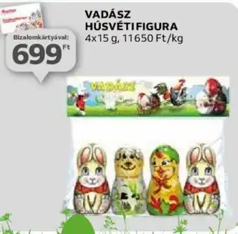 Auchan VADÁSZ HÚSVÉTI FIGURA 4x15g ajánlat