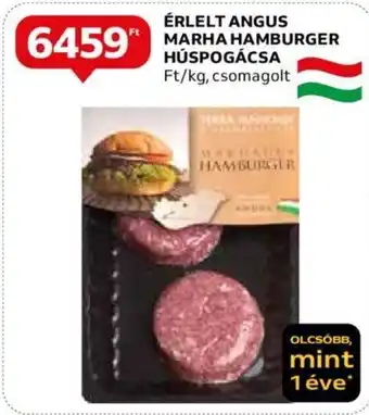 ÉRLELT ANGUS MARHA HAMBURGER 1kg