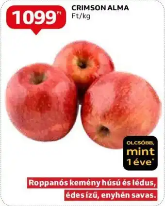 Auchan CRIMSON ALMA 1kg ajánlat