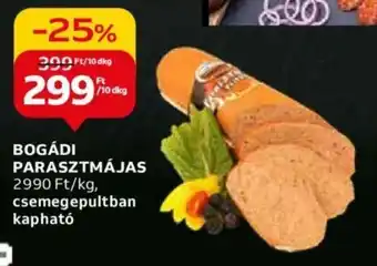 Auchan BOGÁDI PARASZTMÁJAS 10dkg ajánlat