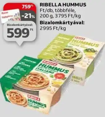 Auchan RIBELLA HUMMUS 200g ajánlat