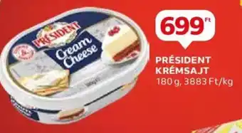 Auchan PRÉSIDENT KRÉMSAJT 180g ajánlat