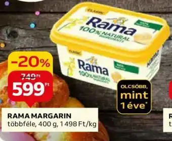 Auchan RAMA MARGARIN 400g ajánlat