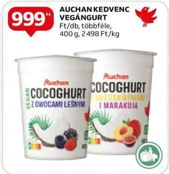 Auchan AUCHAN KEDVENC VEGANGURT 400g ajánlat