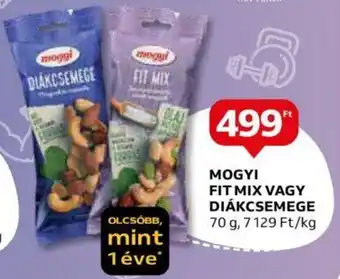 Auchan MOGYI FIT MIX VAGY DIÁKCSEMEGE 70 g ajánlat