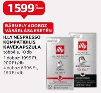 ILLY NESPRESSO KOMPATIBILIS KÁVÉKAPSZULA