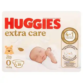 Rossmann Huggies Extra Care nadrágpelenka 0- 4 kg - 25 db ajánlat