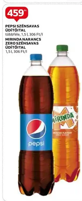 Auchan PEPSI SZÉNSAVAS ÜDÍTŐITAL 1,5l ajánlat