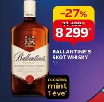 Auchan BALLANTINE'S SKÓT WHISKY 1l ajánlat