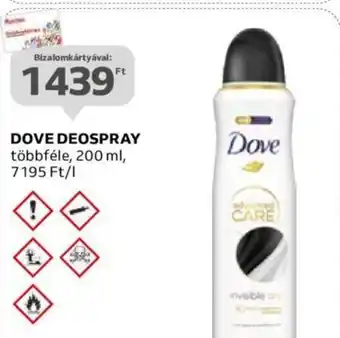Auchan DOVE DEOSPRAY 200 ml ajánlat