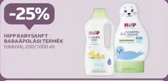 Auchan HIPP BABYSANFT BABAÁPOLÁSI TERMÉK ajánlat