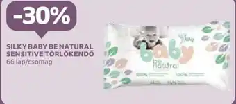 Auchan SILKY BABY BE NATURAL SENSITIVE TÖRLŐKENDŐ ajánlat