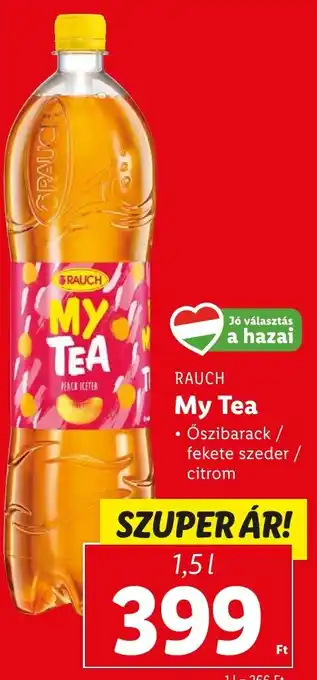 Lidl RAUCH My Tea 1,5l ajánlat
