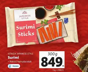 VITASIA JAPANESE STYLE Surimi 300g