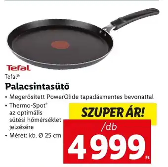 Lidl Tefal Palacsintasütő ajánlat