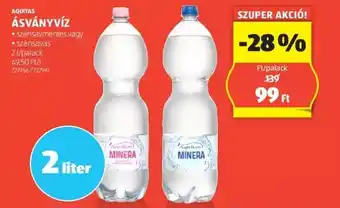 ALDI AQUITAS ÁSVÁNYVÍZ 2l ajánlat