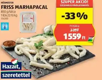 ALDI HÚSMESTER FRISS MARHAPACAL 850g ajánlat