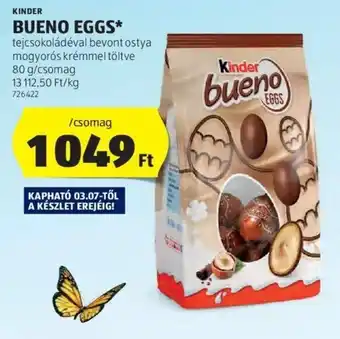 ALDI KINDER BUENO EGGS 80g ajánlat