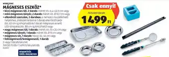 ALDI WORKZONE MÁGNESES ESZKÖZ kicsi mágneses tál, 2 da/készlet/darab ajánlat