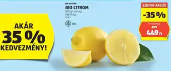ALDI BIO NATURA BIO CITROM 500g ajánlat