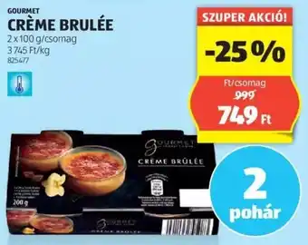 GOURMET CRÈME BRULÉE 2x100 g/csomag