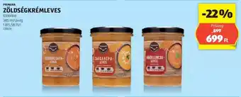 ALDI PRIMANA ZÖLDSÉGKRÉMLEVES 385ml ajánlat