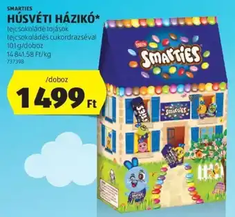 ALDI SMARTIES HÚSVÉTI HÁZIKÓ 101g ajánlat