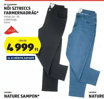 UP 2 FASHION NÖI SZTRECCS FARMERNADRÁG meret 46-54