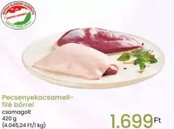 Spar Pecsenyekacsamell filé bőrrel 420g ajánlat
