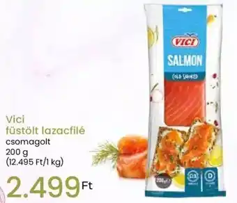 Spar Vici füstölt lazacfilé 200g ajánlat