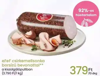 Spar eFeF csirkemellsonka borsízű bevonattal 10dkg ajánlat