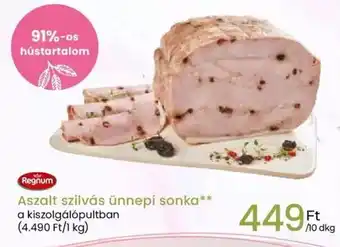 Spar Aszalt szilvás ünnepi sonka 10dkg ajánlat