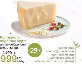 Spar Parmigiano Reggiano sajt 10dkg ajánlat