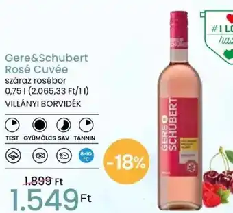Spar Gere&Schubert Rosé Cuvée 0,75l ajánlat