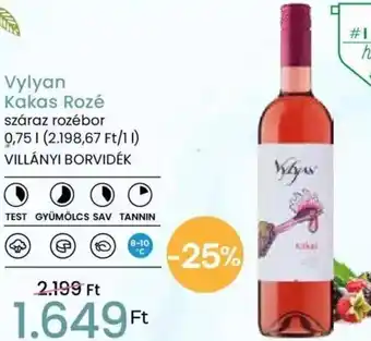 Vylyan Kakas Rozé 0,75l