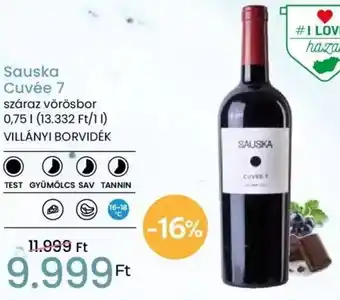 Sauska Cuvée 7 0,75l