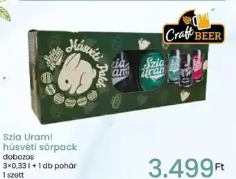 Szia Uram! húsvéti sörpack 3x0,33l