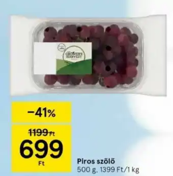 Tesco Piros szőlő 500g ajánlat