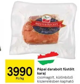 Pápai darabolt füstölt karaj 1kg