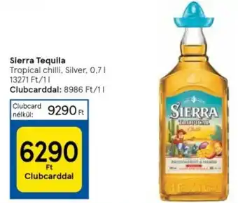 Tesco Sierra Tequila 0,7l ajánlat