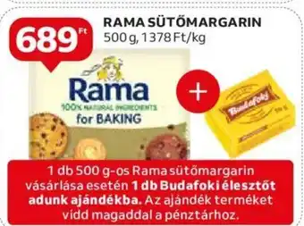Auchan RAMA SÜTŐMARGARIN 500g ajánlat