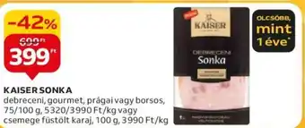 Auchan KAISER SONKA ajánlat