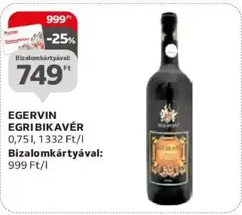 EGERVIN EGRIBIKAVÉR 0,75l