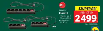 Lidl PARKSIDE Elosztó ajánlat