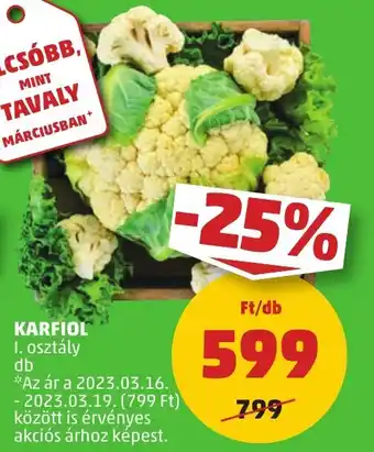 PENNY KARFIOL 1db ajánlat