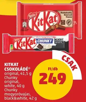 PENNY KITKAT CSOKOLÁDÉ 40-42g ajánlat
