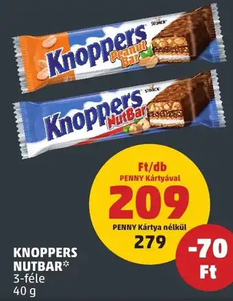 PENNY KNOPPERS NUTBAR 40g ajánlat