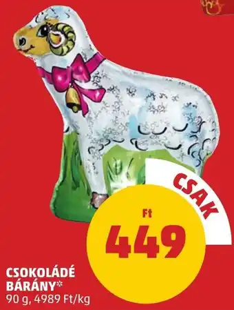 PENNY CSOKOLÁDÉ BÁRÁNY 90g ajánlat