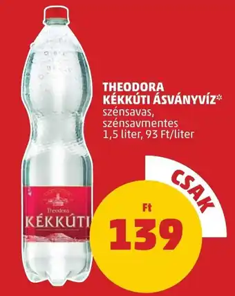 PENNY THEODORA KÉKKÚTI ÁSVÁNYVÍZ 1,5l ajánlat