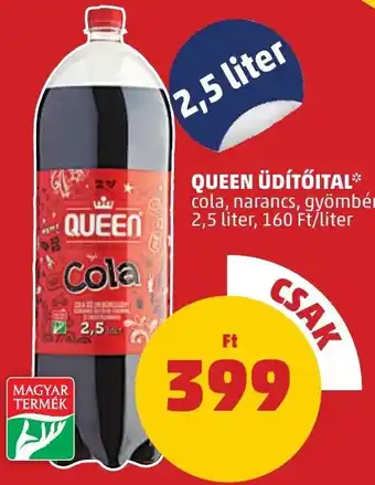 PENNY QUEEN ÜDÍTŐITAL 2,5l ajánlat